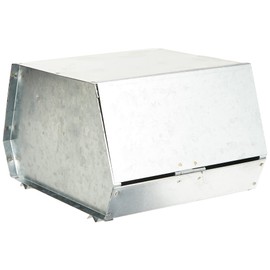 Kerbl 74102 Futterautomat für Kaninchen 2 Freßplätze aus Metall