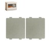 YQBOOM 2 PCS Waveguide Cover, Universal Mica Sheet for Microwave