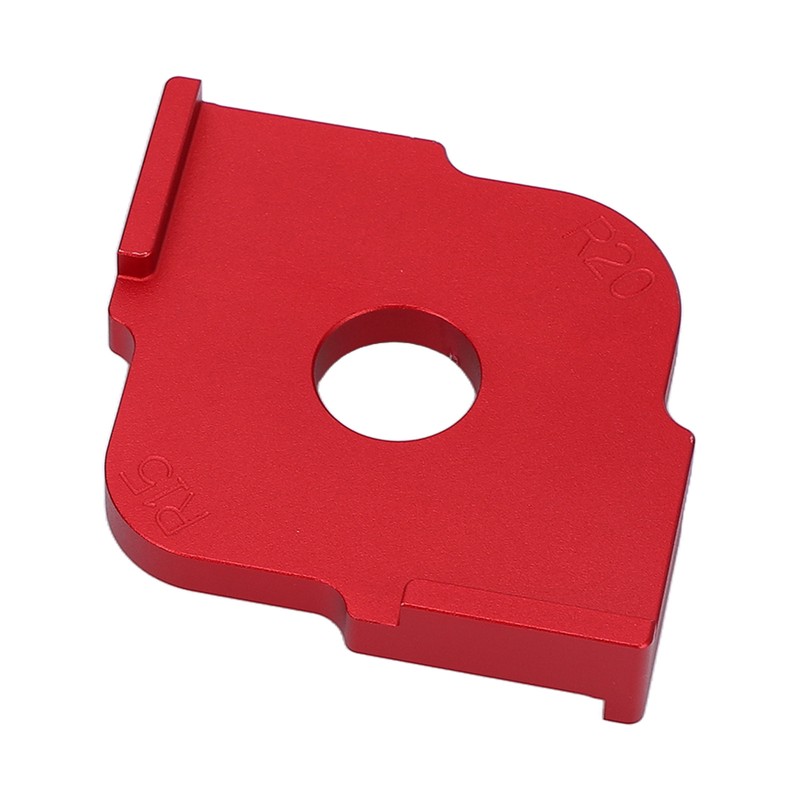 3PCS Radius Jig Router Template Handheld Aluminum Alloy Rust Proof