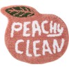 SingleWave Peach Bathroom Rug