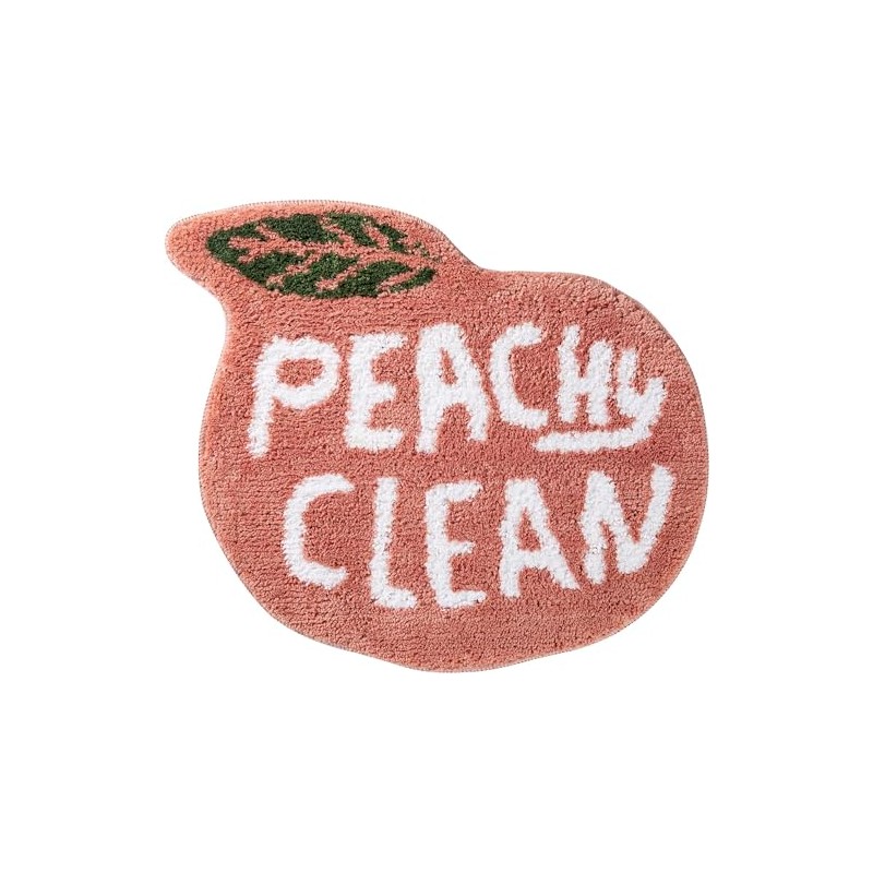 SingleWave Peach Bathroom Rug