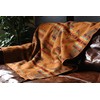 Ecuadane Large Southwestern Woven Blanket, Handmade in Ecuador by Local