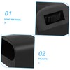 Abaodam 2pcs Non Slip Leg End Caps for Indoor Cycling