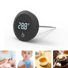 Digital Touch Screen Thermometer IP65 Waterproof Thermometer with Stainless Steel