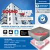 SoundBuffer Pro Luxury Vinyl, Laminate, or Wood Flooring Underlayment (Floating,
