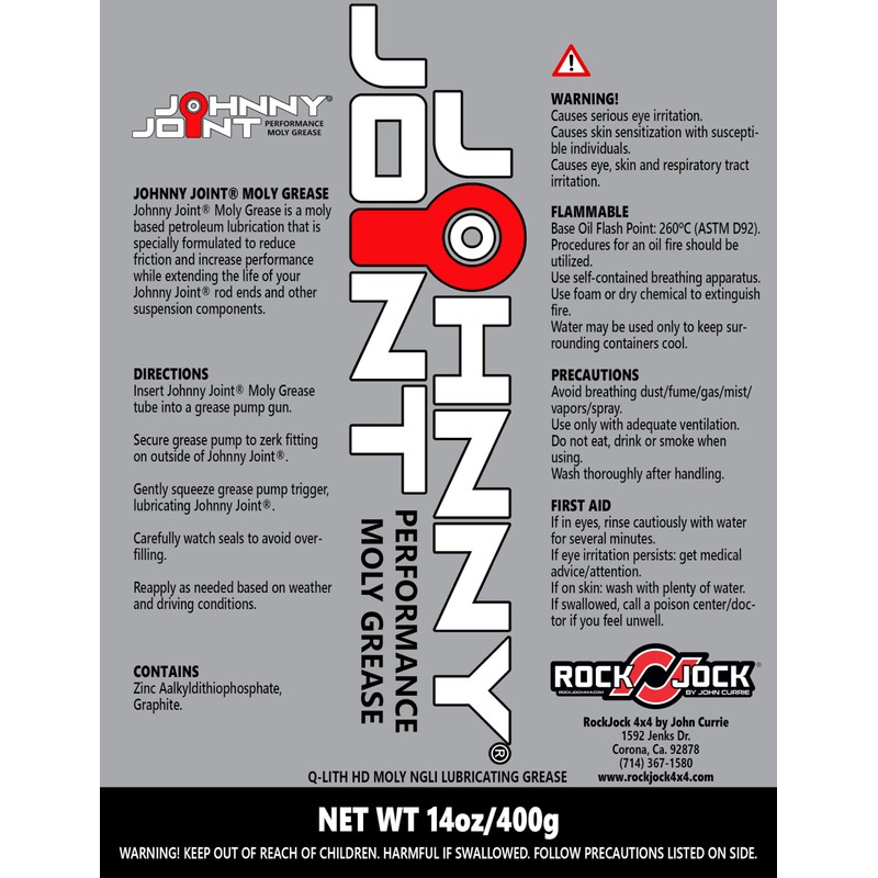 Johnny Joint Rod Ends