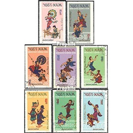 Vietnam 709-716 (complete.issue.) 1972 Folk Dances (Stamps for collectors) music / dance