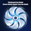 Round Inline Booster Duct Fan Exhaust Ventilation Fan with Low