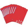 Oxford TopFile+ 10 x A4 Cardboard Folders without Flaps with