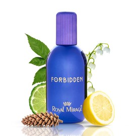 Royal Mirage Forbidden Eau de Toilette for Women & Men - Bold Floral Oriental Perfume Spray with Citrus & Amber Notes - 3.4 oz / 100ml