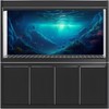 MIRRORANG 120 x 46 cm Tropical Fish Tank Poster Background