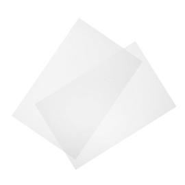 KICHOUSE Plastic Invisible Board 2pcs Illusion Sheet for Magician's Stage Performances