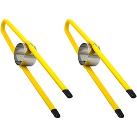 2Pcs Corn Stripper Stainless Steel Cob Corn Peeler Corn Cutter Corn Thresher Slicer Corn Scraper Pitter Kerneler Corn Stripping Tool for Home Kitchen (Yellow, One Size)