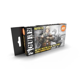 AK Interactive 3rd Gen Oak Leaf, Palm Tree & Plane Tree Patterns Spring/Summer Variants # 11626