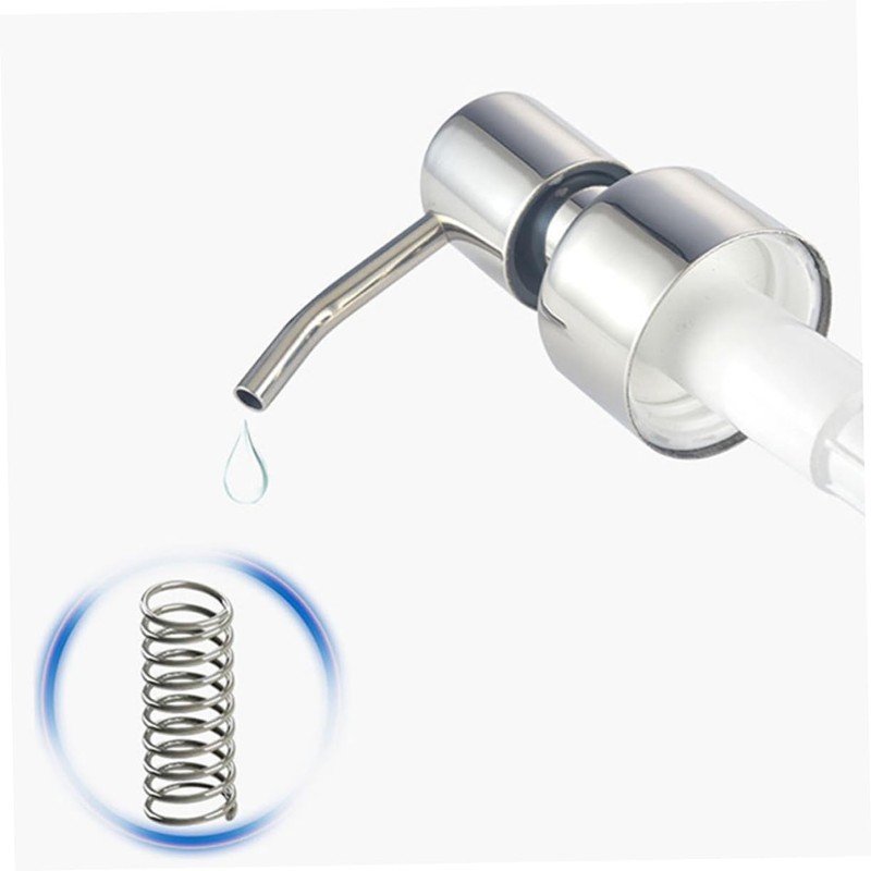 STOBAZA 2sets Lotion Dispenser Pump Replacement Plastic Bottle Pump for