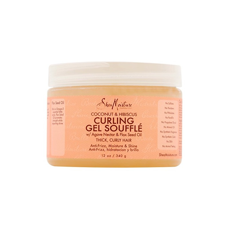 Shea Moisture Coconut & Hibiscus Curling Gel Soufflé