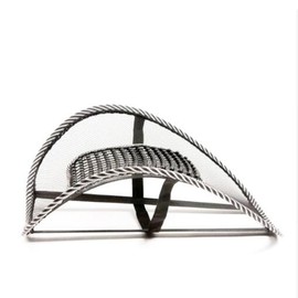 SZSS-CAR Car Seat Chair Massage Back Lumbar Support Mesh Ventilate Cushion Pad Auto Seat Back Cushion Home Office Waist Breathable Density Mesh for Back Pain and Poor Posture Fits to All Chair