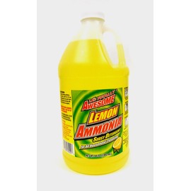 La's Totally Awesome Ammonia Lemon All Purpose Concentrated Cleaner Degreaser Spot Remover 64 oz refills - 1 bottle