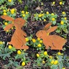 Storm's Gartenzaubereien Garden Stake – Easter Bunny, Set of 2