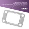 yorpyep T3 Turbine Flange Gasket, High Temperature Resistant 4 Hole
