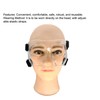 Sports Face Guard Adjustable Transparent Full Frame Nose Guard for