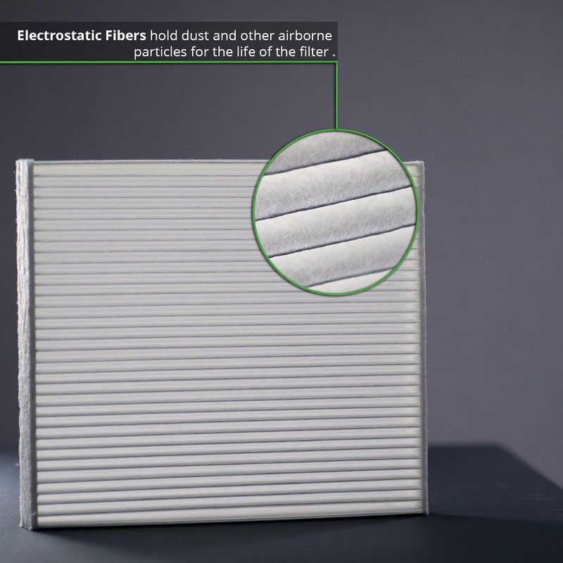 ECOGARD XC10482 Filtro de aire de cabina premium compatible con