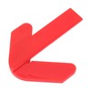 Weiyiroty Plastic Centre Finder, Red Circular Center Point Finder, 4cm