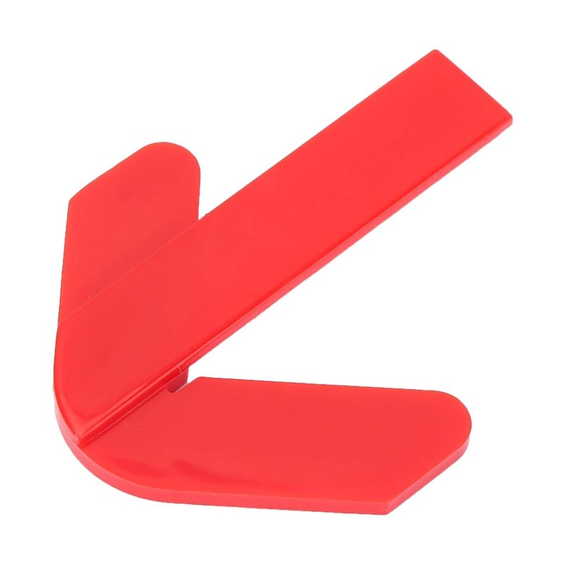 Weiyiroty Plastic Centre Finder, Red Circular Center Point Finder, 4cm