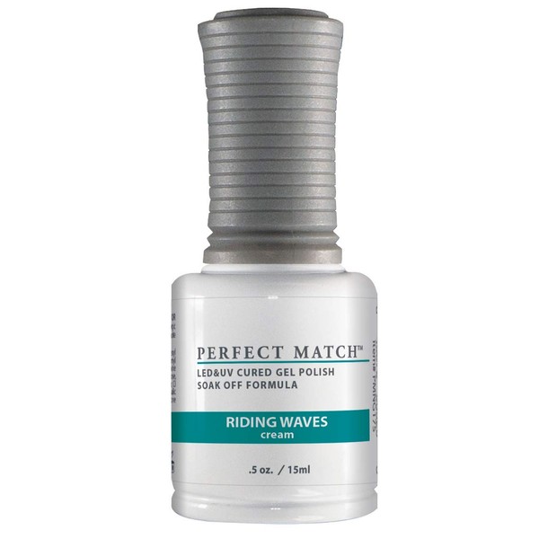 LeChat Perfect Match Gel Polish, Riding Waves, 0.5 Ounce (PMS175)