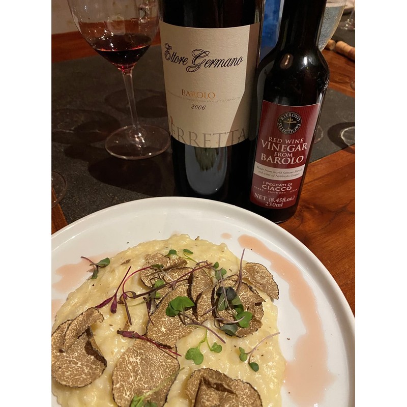 Ciacco Barolo Italian Vinegar - 100% DOCG Barolo Nebbiolo Grapes