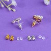 7 Styles Silicone Earring Backs Replacements for Studs/Droopy Ears/Heavy Earring,550Pcs