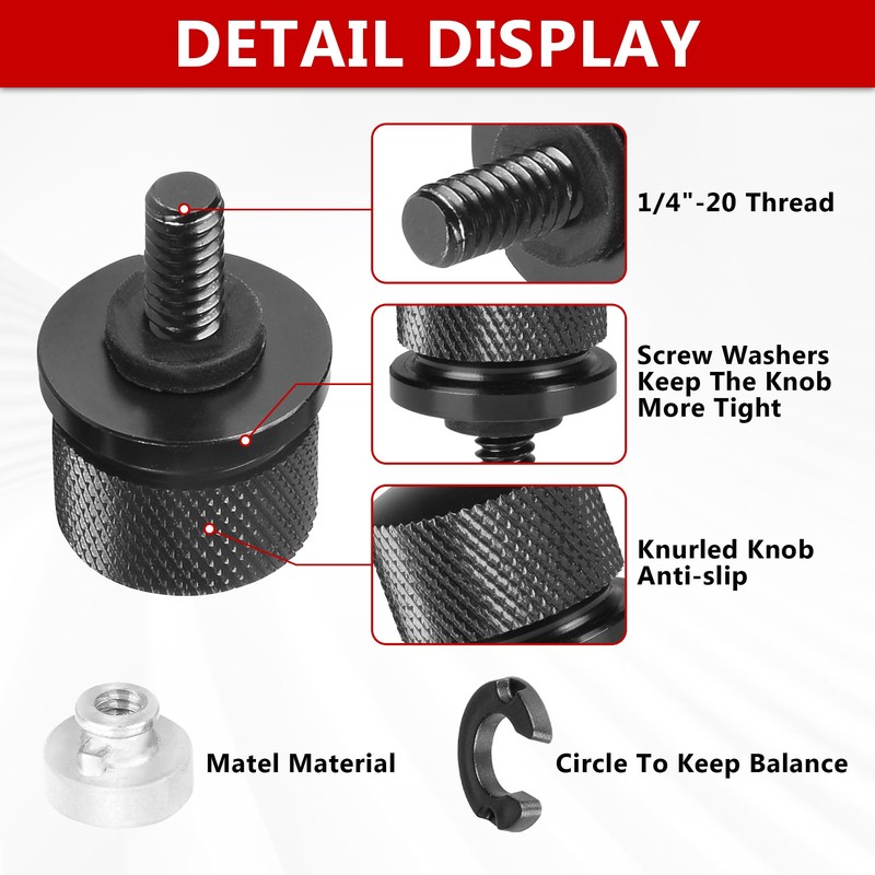 4 Pcs Seat Bolt Screw Nut Kit for Harley Rear