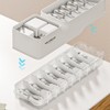 STARRY G Cable Tidy Box with Lid, Acrylic Cable Organizer