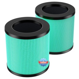 POMORON MJ002H Pet Care Replacement Filters, 4-Stage Filtration, High Efficiency HEPA Filter, Activated Carbon, Multi-Layer Filter, FOR MODEL MJ002H Air Purifier, MJ002H-RFA(2 Pack)