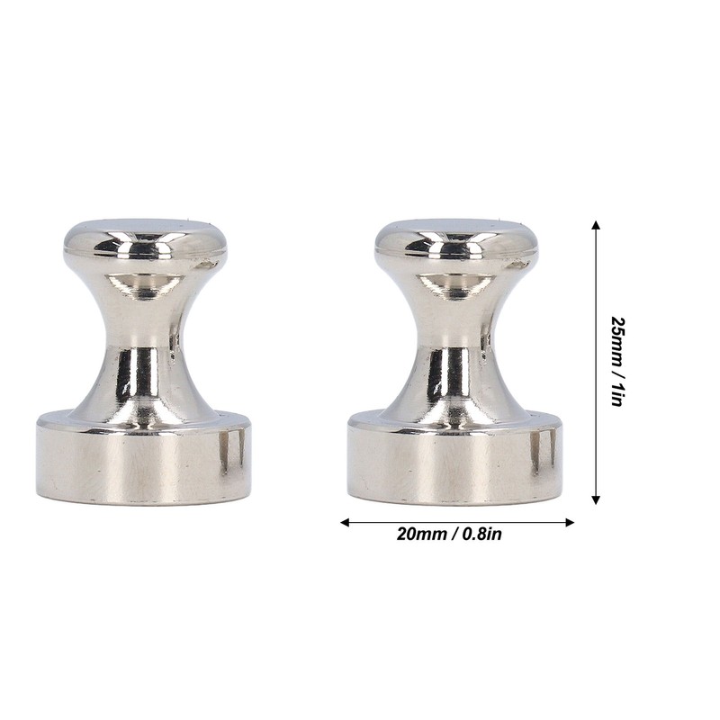 10PCS Magnetic Push Pins Multifunctional Strong Magnet Metal Thumbtacks for