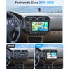 4+64G Android Car Radio Stereo for Honda Civic 2001-2005 with