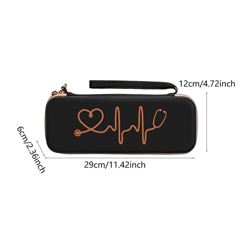 TENOL Stethoscope Carrying Case Travel Storage Bag with Pocket Waterproof