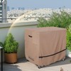 ULTCOVER Rolling Dining Prep Table Cart Cover 36L x 24W