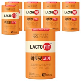 Lactopit Core Lactobacillus 60p, 120g, 6 units / 락토핏 코어 유산균 60p, 120g, 6개