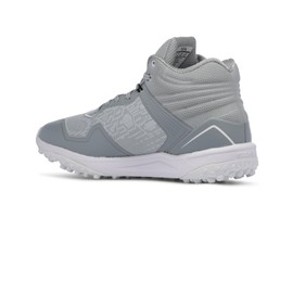 Boombah Viper Pureknit Men's Status Turf Mid Gray/White/White - Size 14