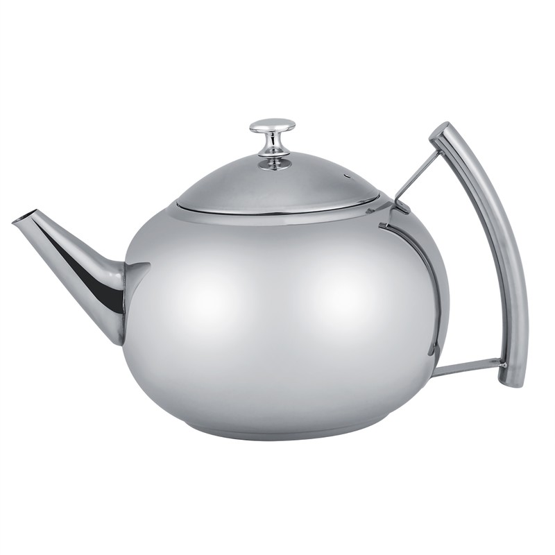 2L 201 Stainless Steel Teapot Coffee Tea Pot Kettle with
