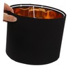 GRIRIW Round Linen Fabric Pendant Lamp Shade Decorative Lampshade for