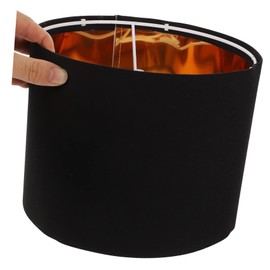 GRIRIW Round Linen Fabric Pendant Lamp Shade Decorative Lampshade for Table Light Versatile Drum Design for Floor Lamps and Pendant Lights Stylish Home Lighting Solution