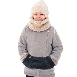 CAWKAY ハンドウォーマーポーチ ポータブル 加熱手袋 急速加熱パッド 電熱 女性 子供 キャンプ アウトドア ショルダーストラップ