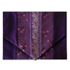 Table Runner - Bed Runner - Purple - Thai Silk