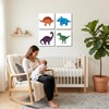 Popuwall Dinosaur Wall Art for Boys Kids Nursery Room Decor,