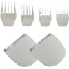 2025 MIFADLE 2 PCS Clipper/Trimmer Replacement Trimmer Blades #2068-300+4Pcs Comb