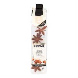 UBENA, Anice Stellato, Sapore Intenso e Fortemente Aromatico, Ideale per Piatti Caldi e Bevande, Formato Clip Sachet da 5 Pezzi