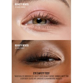 KAJA Beauty Bento Collection | Mosaic chrome + Shimmer + Matte | 19 Forest Night - Khaki Brown | 2019 Best of Beauty Award in Glitter-Pressed Category