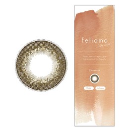 Coloracon feliamo Mai Shiraishi One Day 10 Pieces Chestnut (Prescription) [-1.50]